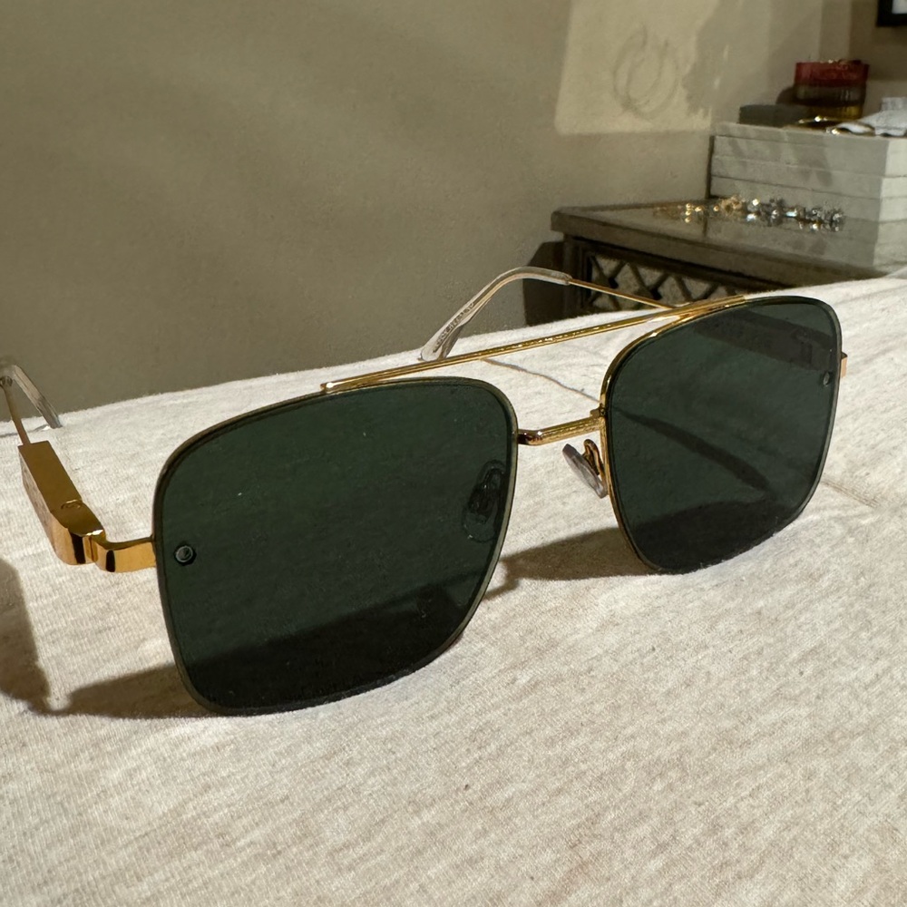 Gold and Green Sunglasses- Spitfire - Picture 4 of 5